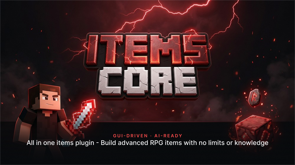 ItemsCore - custom items, armor, models and abilities